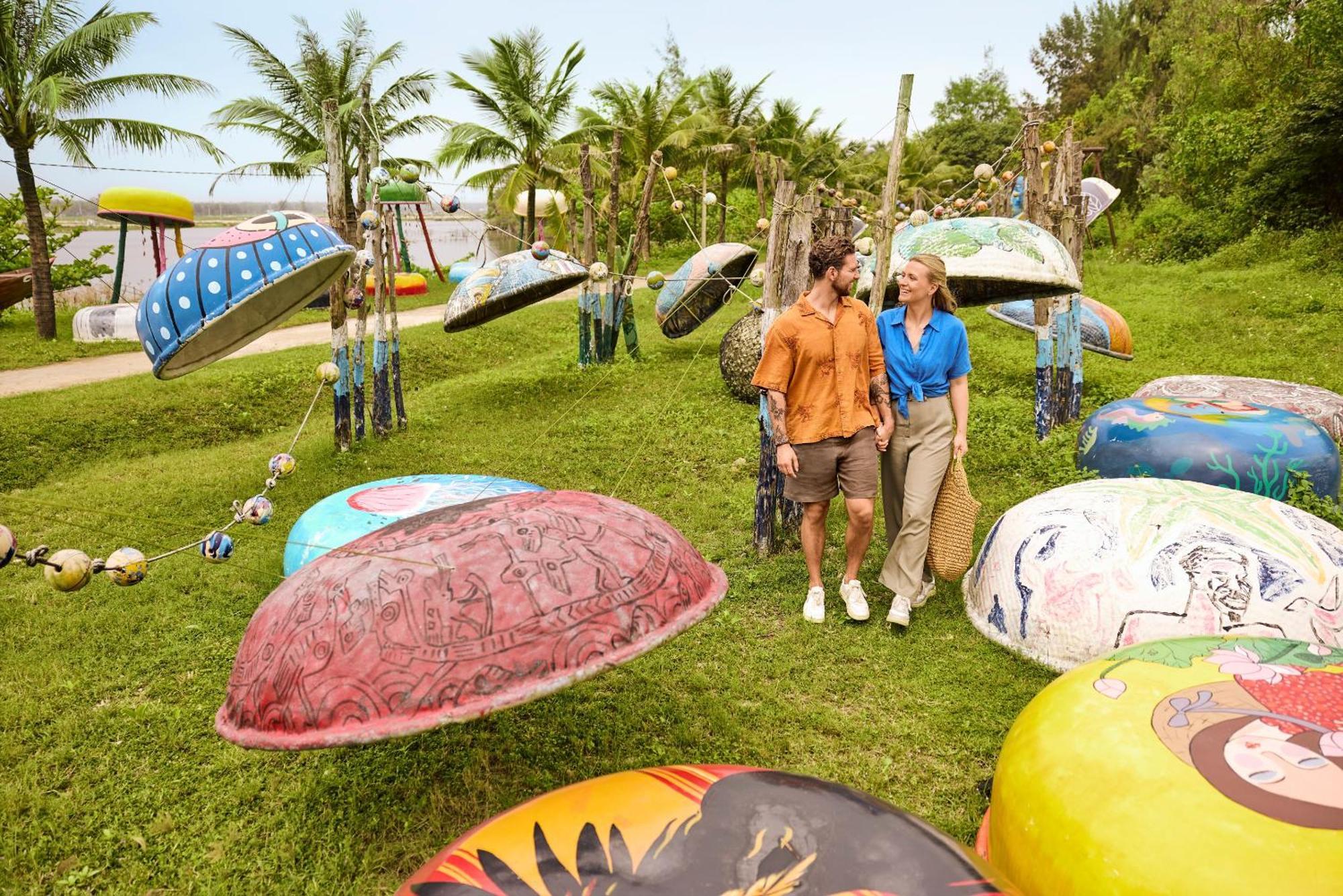 ホテル Robinson Nam Hoi An タムキー エクステリア 写真
